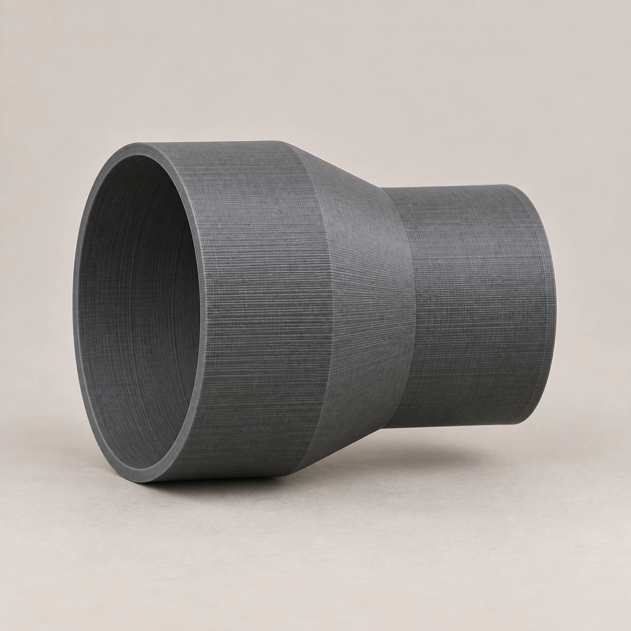 Adaptateur de conduit 100 vers 125 mm