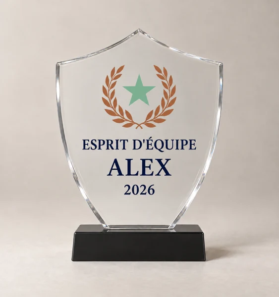 Trophy of the season · Flat print · AI preview