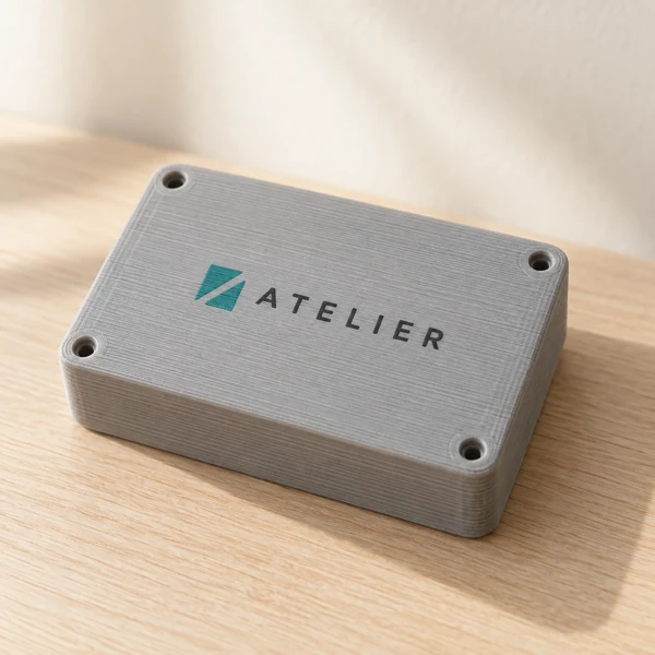Marking of 3D-printed parts · Flat print · AI preview