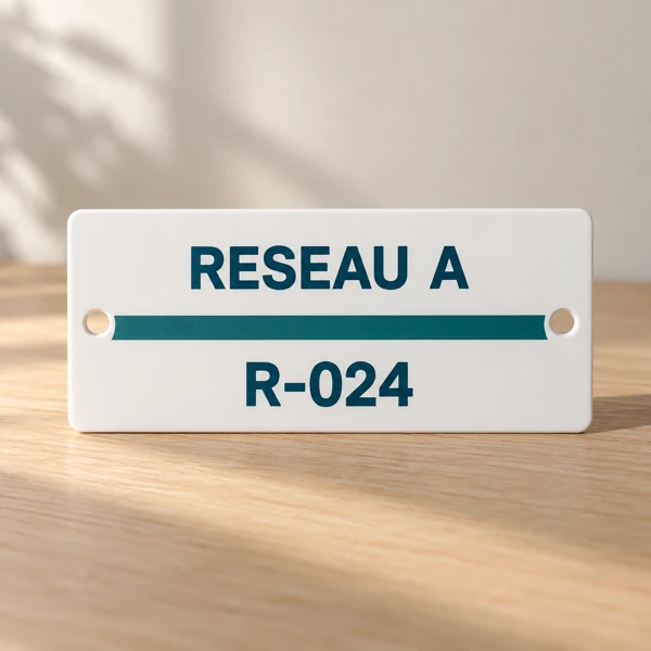 Equipment and pipework markers · Flat print · AI preview