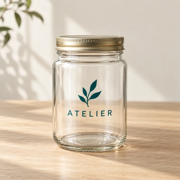 Labels for jars, bottles and products · Flat print · AI preview