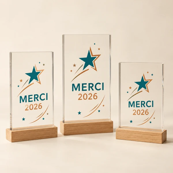 End-of-year trophies and awards · Flat print · AI preview