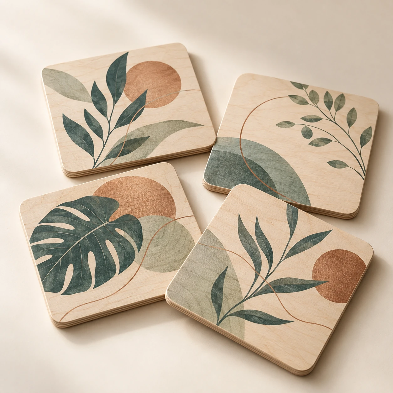 Personalised coaster set