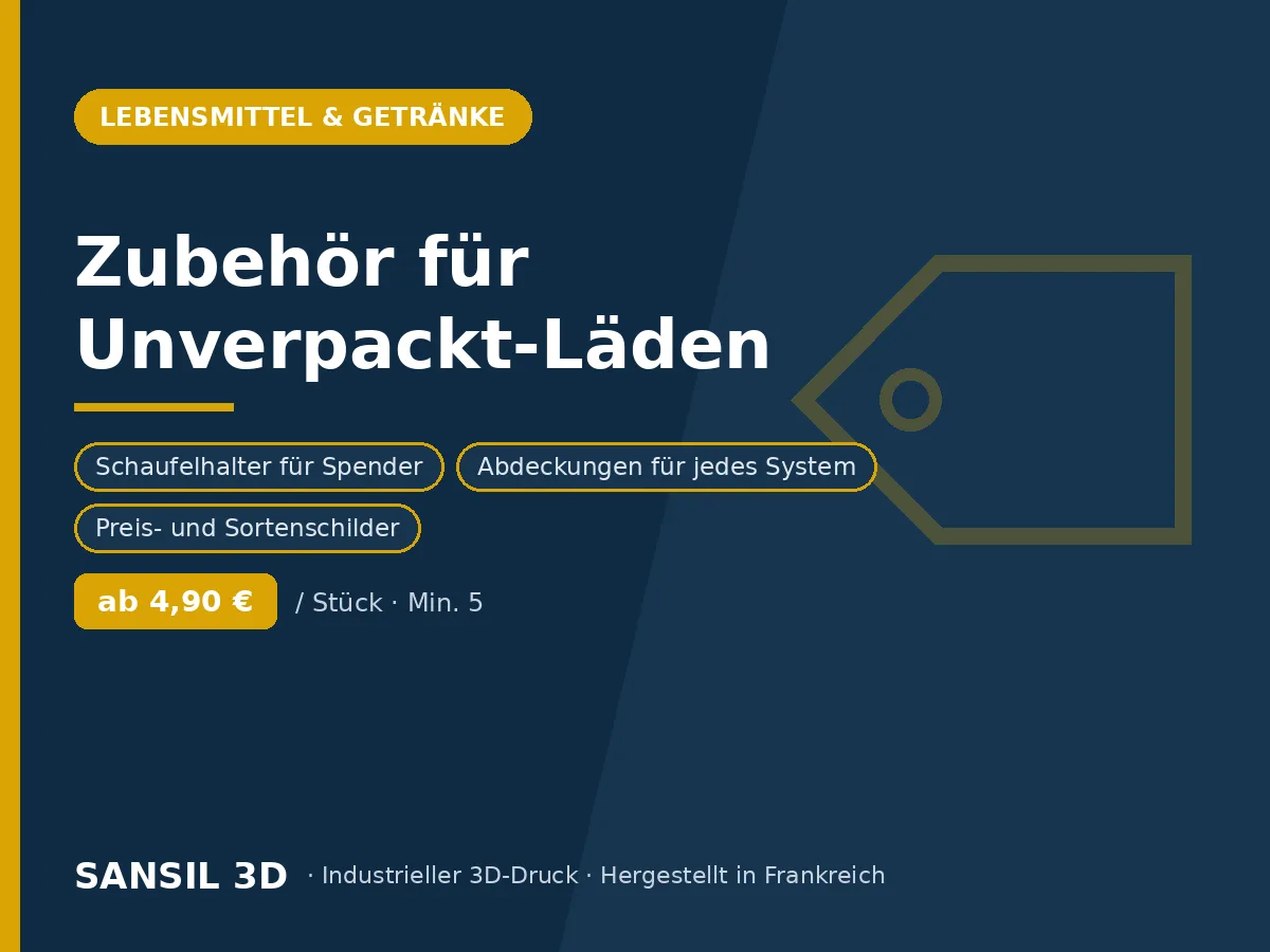 Zubehör für Unverpackt-Läden
