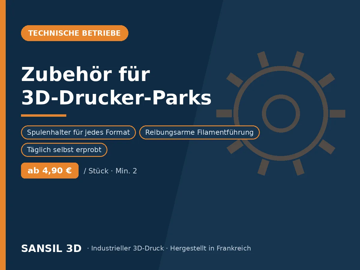 Zubehör für 3D-Drucker-Farmen