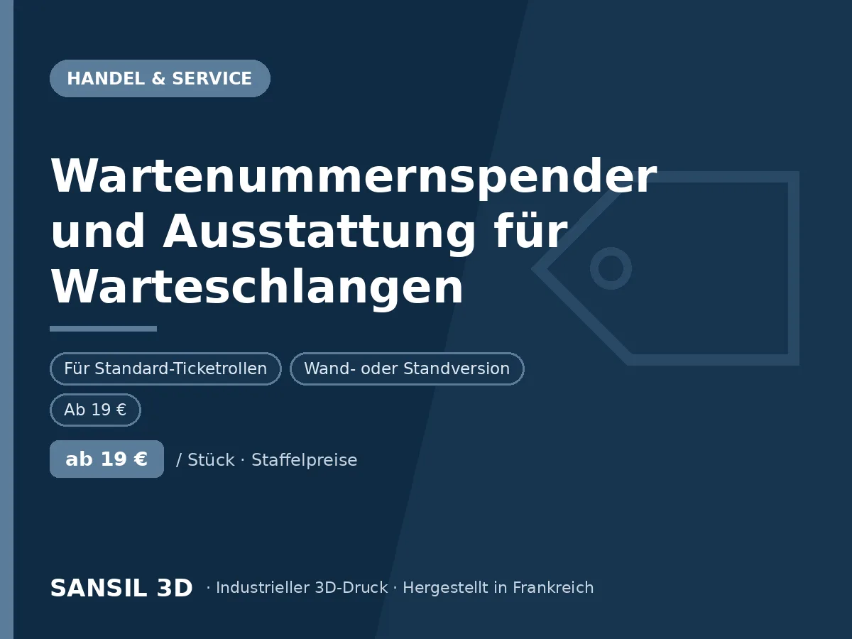 Nummernspender und Wartesystem-Zubehör