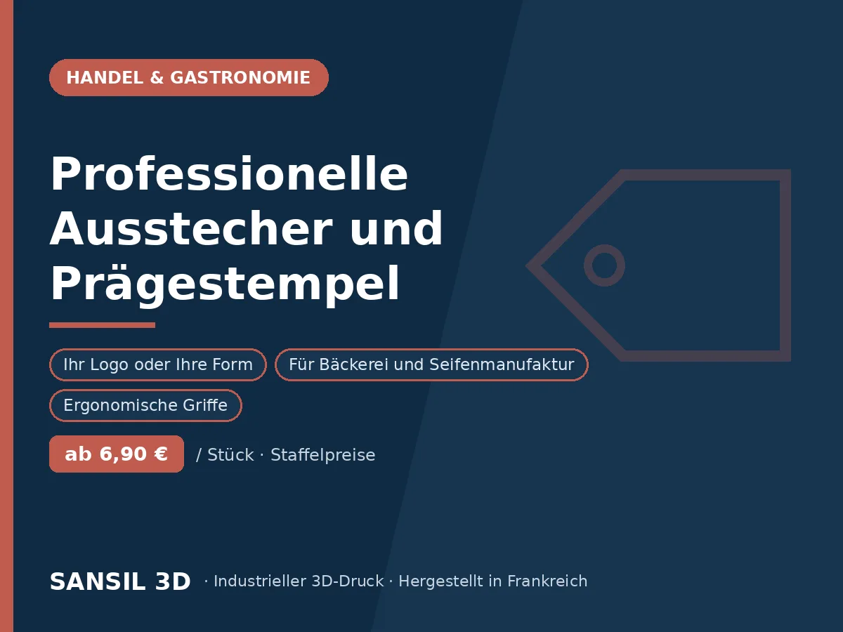Ausstecher und Prägestempel für den professionellen Einsatz