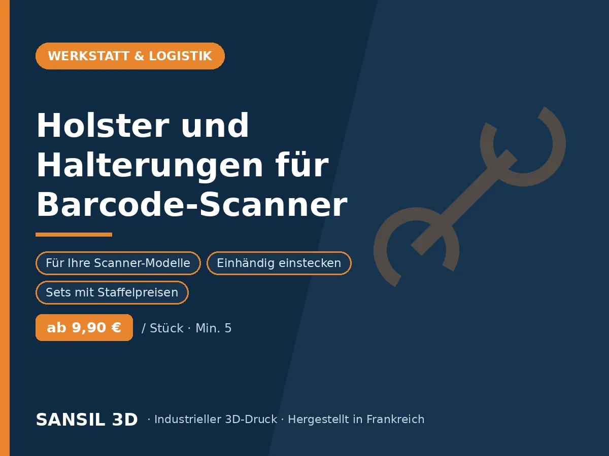 Holster und Halterungen für Barcode-Scanner