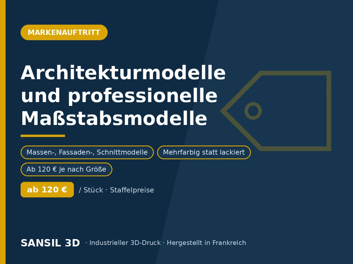 Architekturmodelle und professionelle Maßstabsmodelle