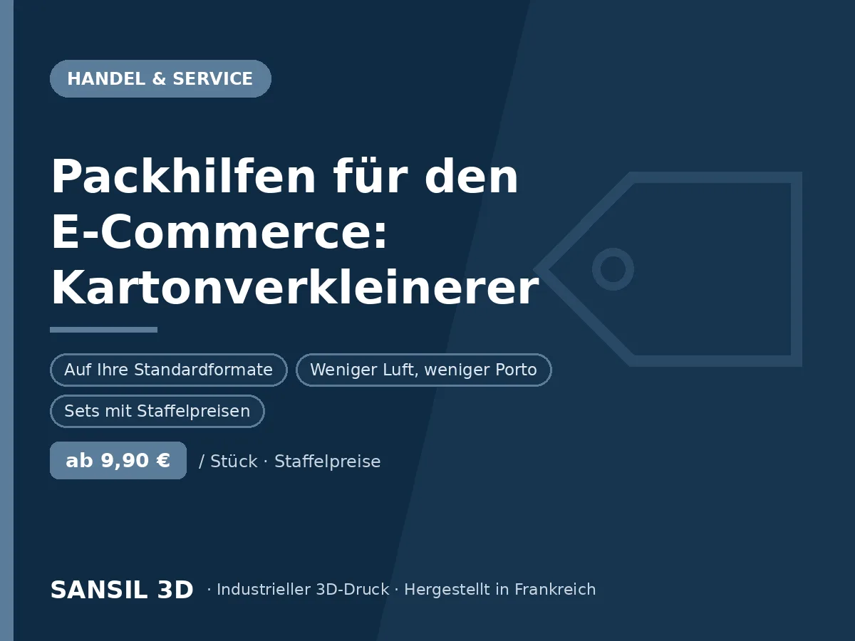 Verpackungshilfen für den E-Commerce: Kartonkürzer und Führungen