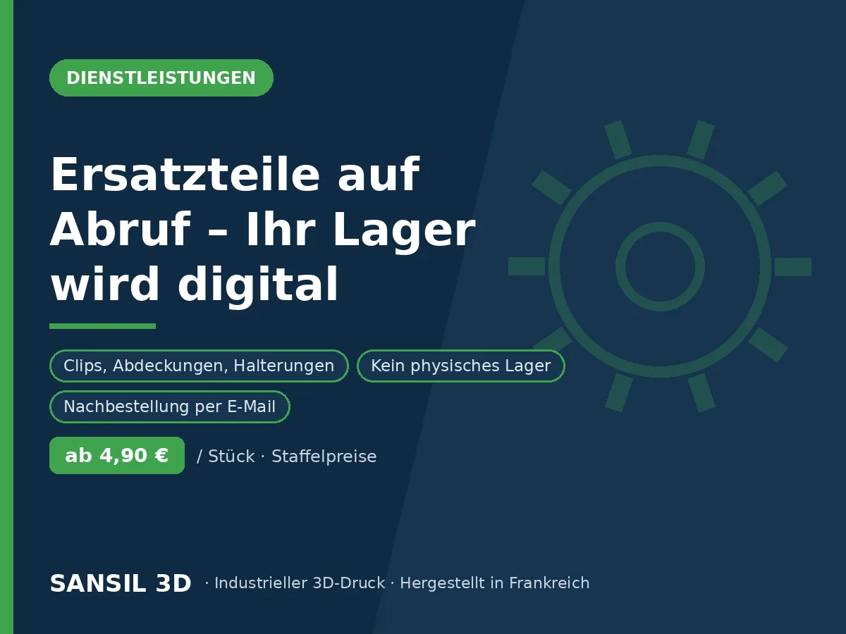Ersatzteile auf Abruf – Ihr Lager wird digital