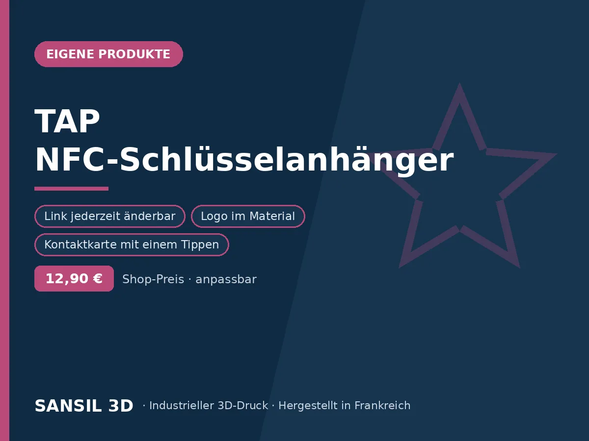 NFC-Schlüsselanhänger TAP