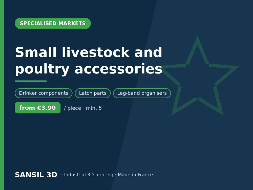 Small livestock and poultry accessories
