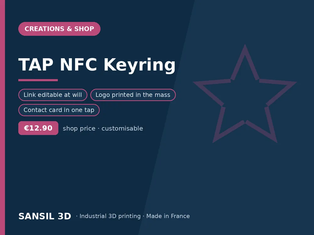 TAP NFC Keyring