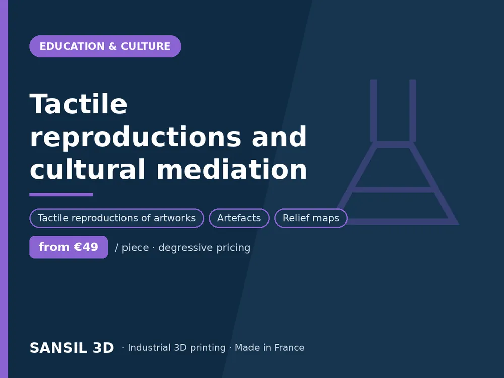 Tactile reproductions and cultural mediation