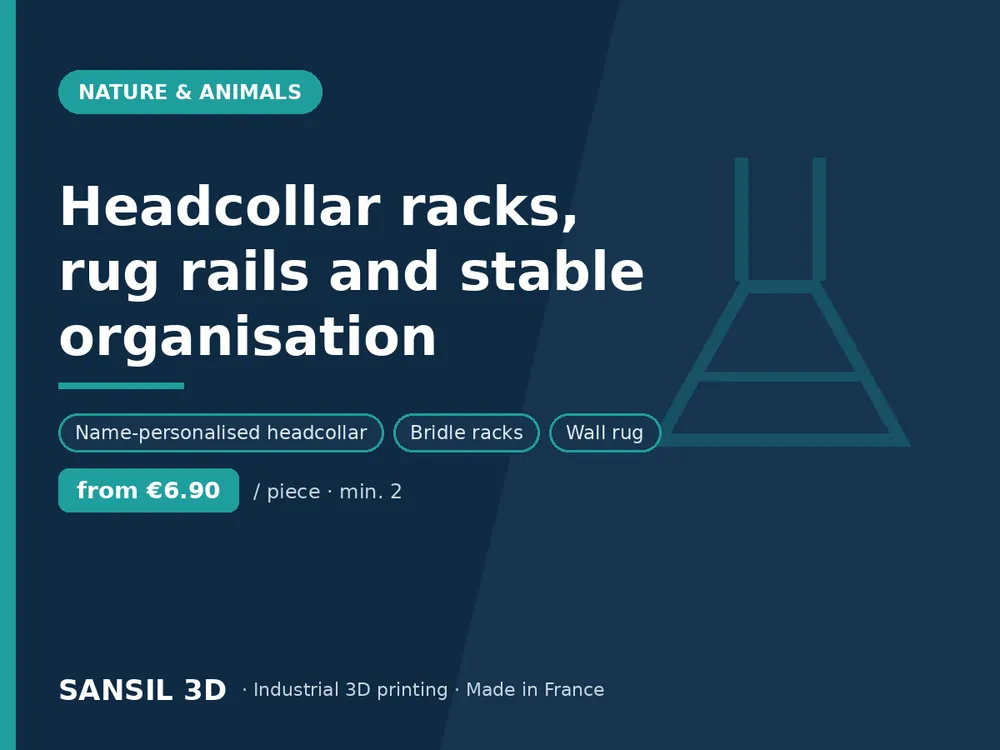 Headcollar racks, rug rails and stable organisation