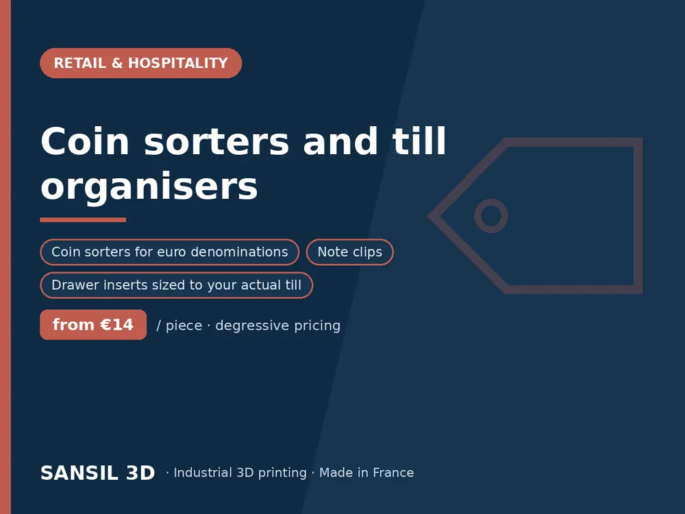 Coin sorters and till organisers