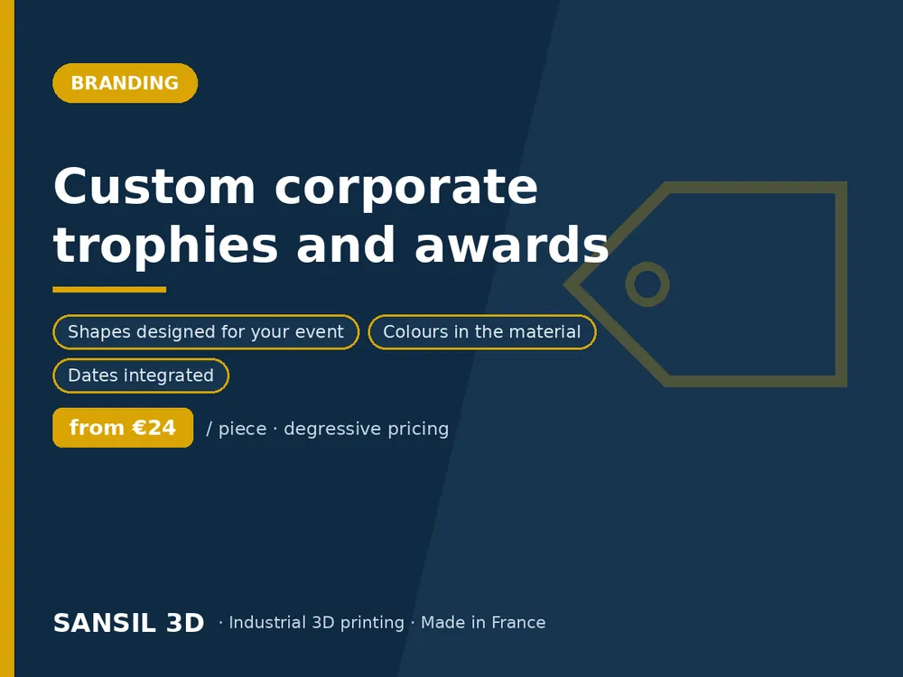 Custom corporate trophies and awards