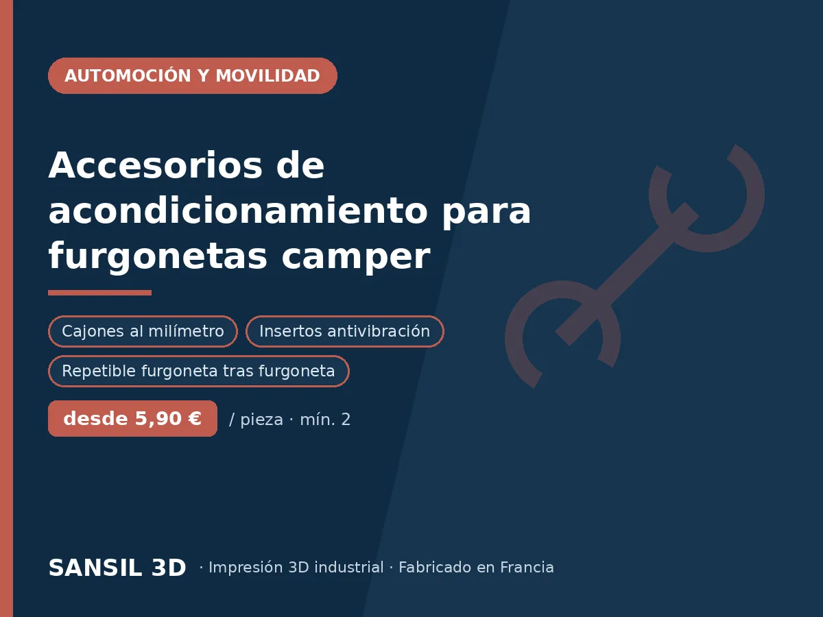 Accesorios de acondicionamiento interior para furgonetas camper y autocaravanas