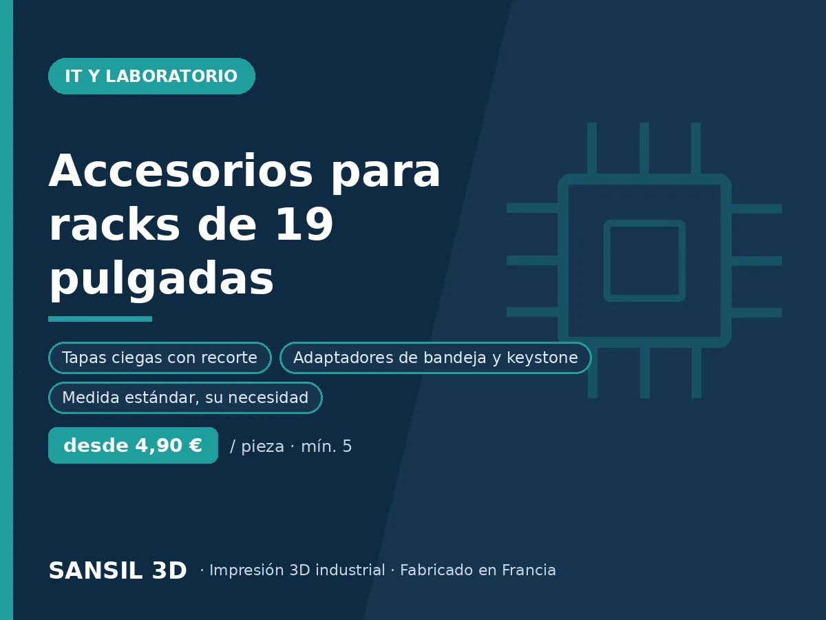 Accesorios para racks de 19 pulgadas