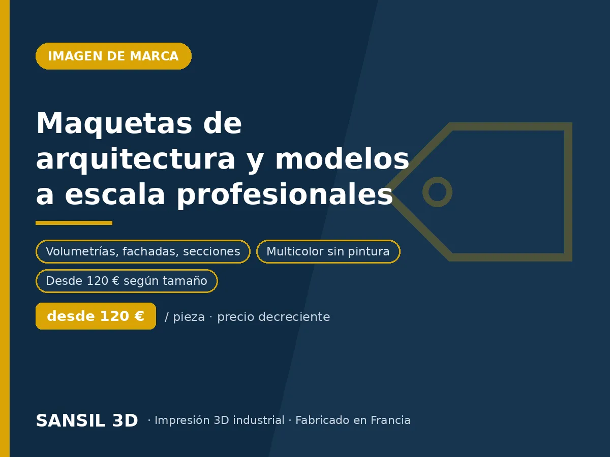 Maquetas de arquitectura y modelos a escala profesionales