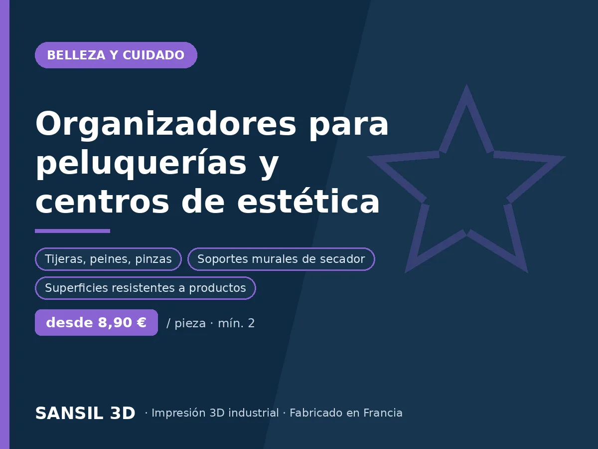 Organizadores para peluquerías y centros de estética
