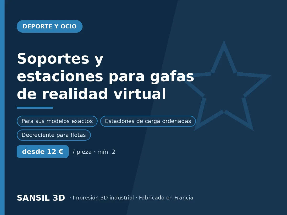 Soportes y estaciones de almacenamiento para cascos de RV