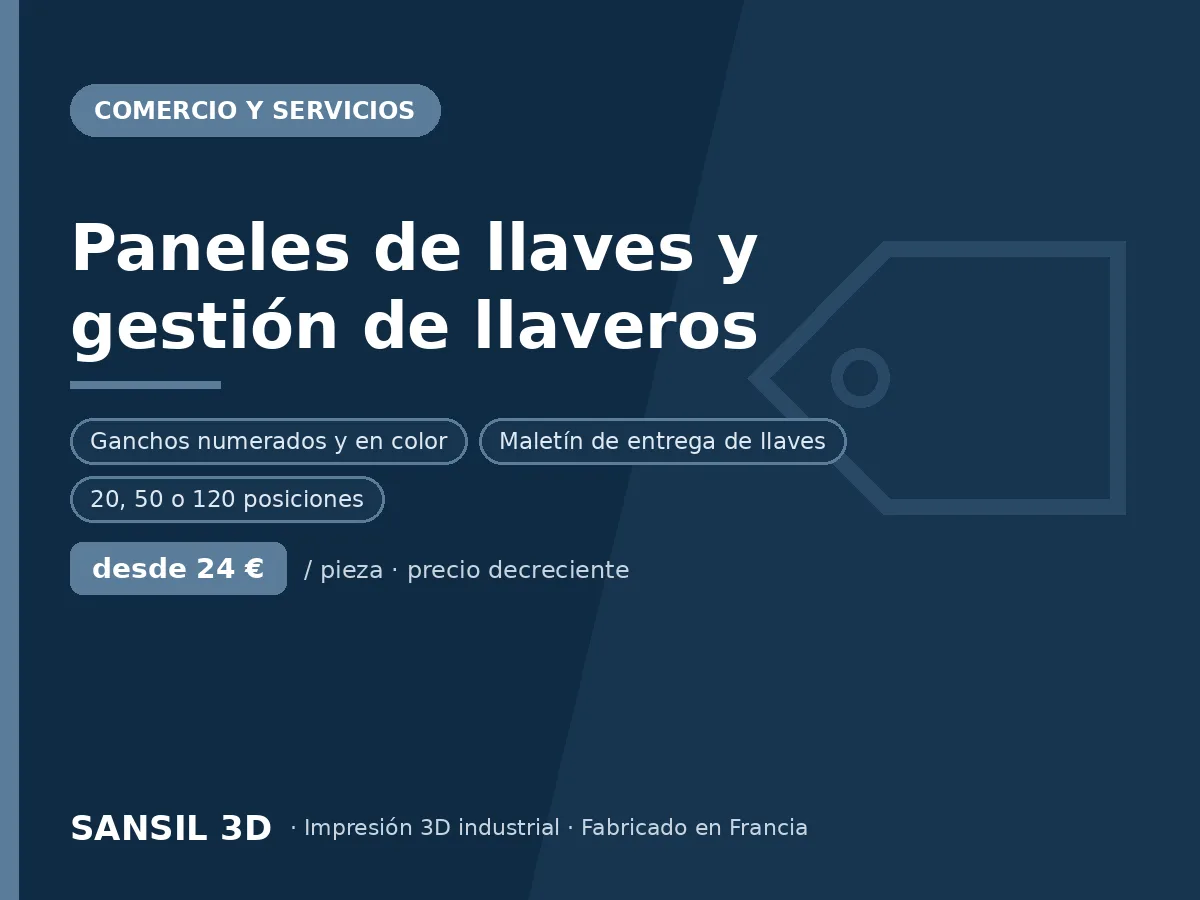 Paneles y soluciones de gestión de llaves
