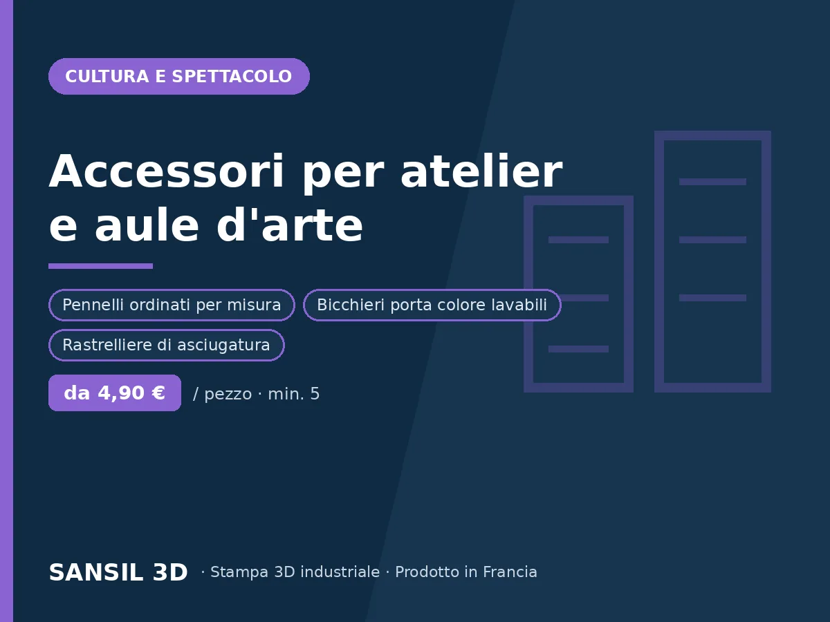 Accessori per laboratori di arti plastiche