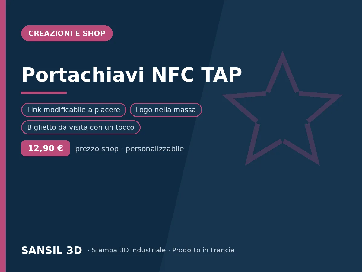 Portachiavi NFC TAP