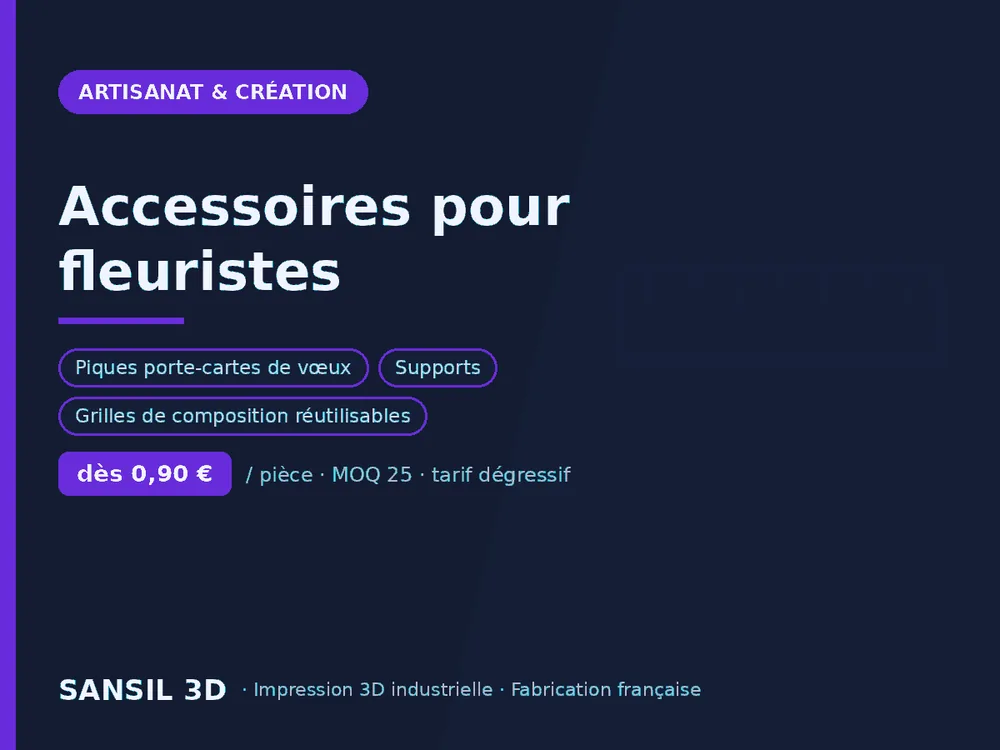 Accessoires pour fleuristes