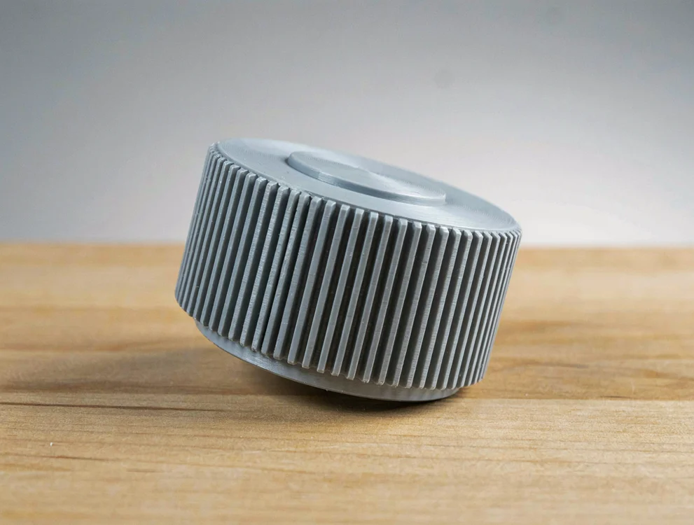Bouchon à vis nervuré diamètre 38 mm