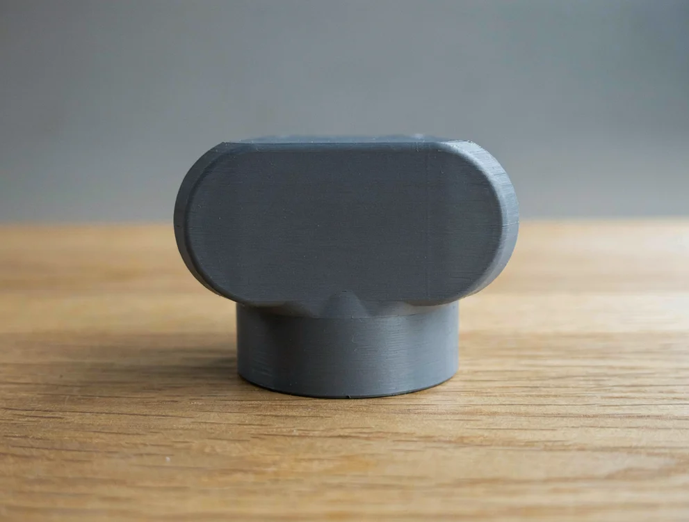 Capuchon de tube ovale 30 x 15 mm