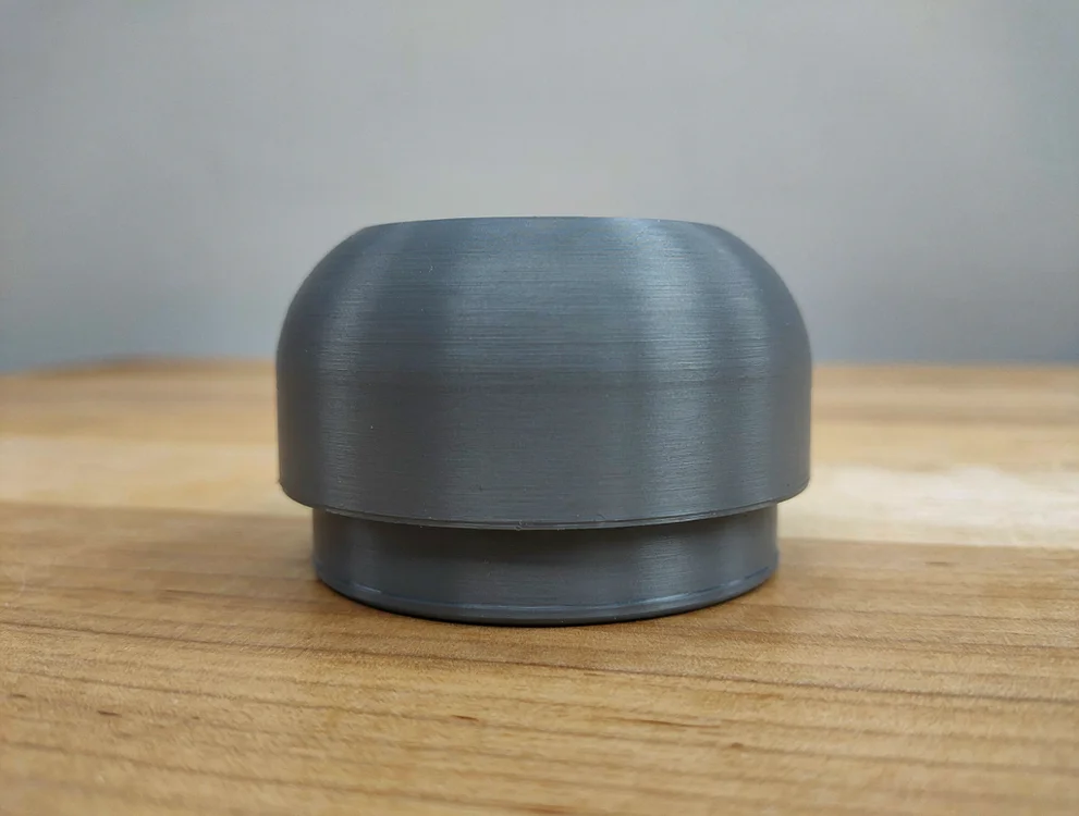 Capuchon de tube ovale 50 x 25 mm