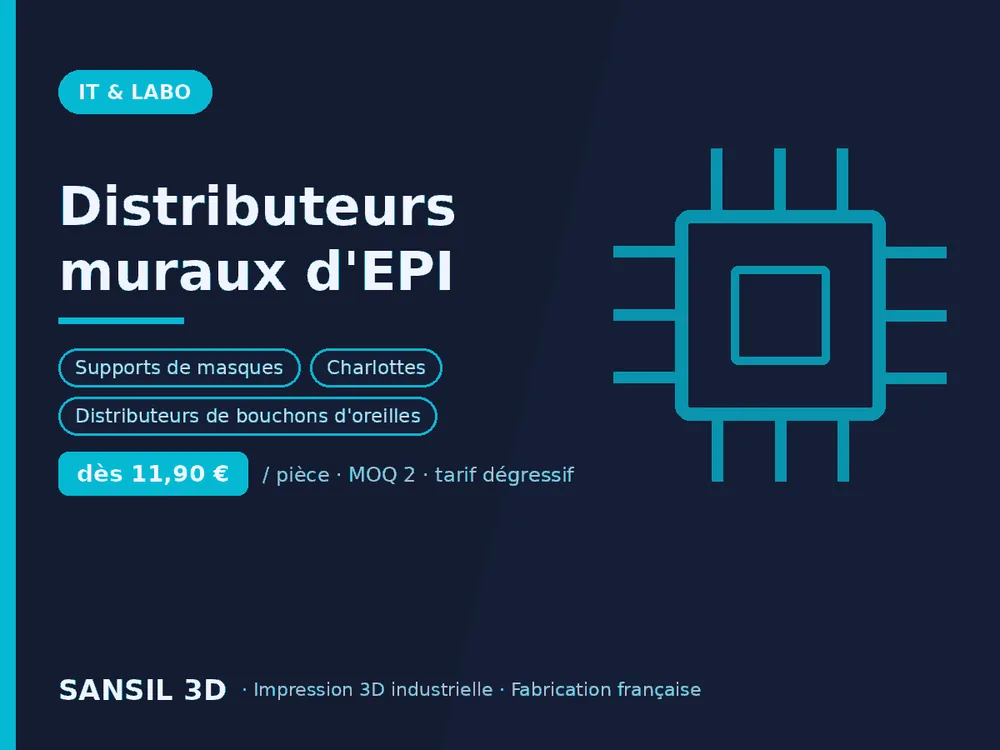 Distributeurs muraux d'EPI