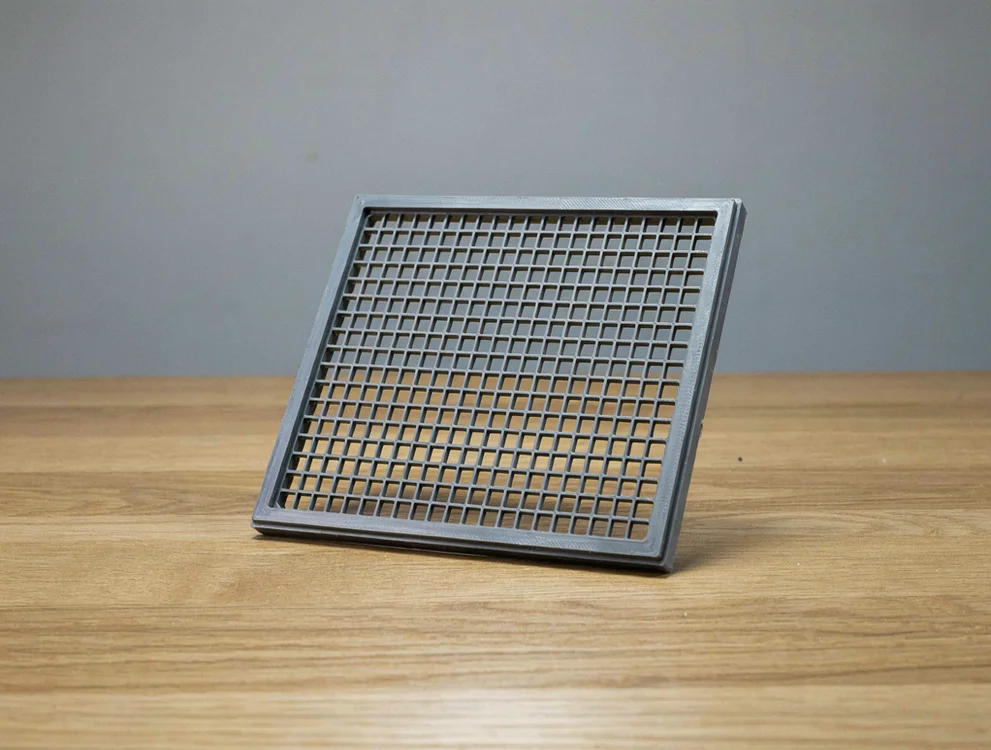Grille de ventilation à maille anti-insectes