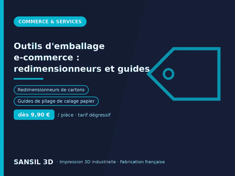 Outils d'emballage e-commerce : redimensionneurs et guides
