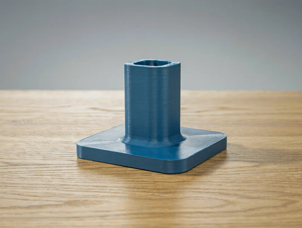 School chair glide with wide base