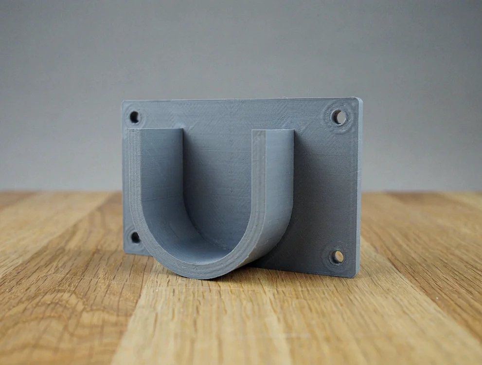 Porte-câble en ASA anti-UV pour façade