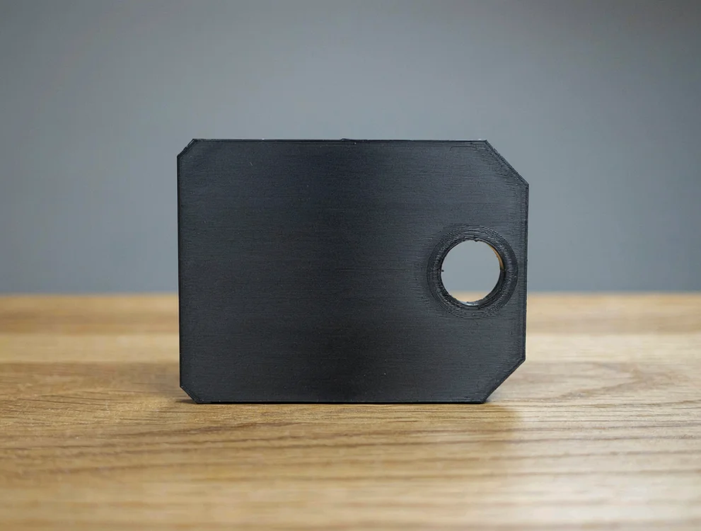Porte-clés plat à face gravable