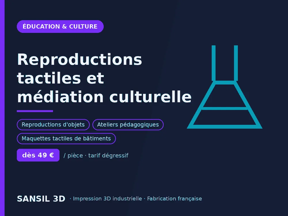 Reproductions tactiles et médiation culturelle