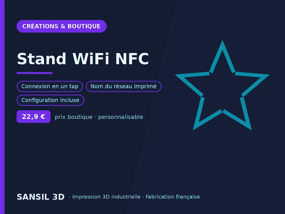 Stand WiFi NFC