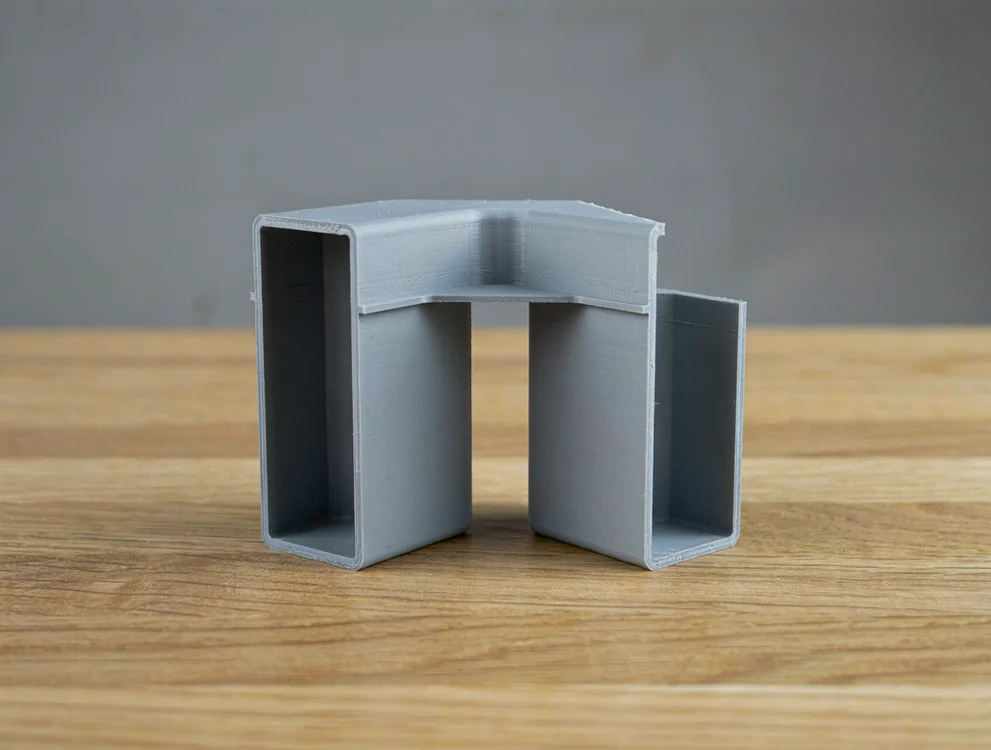 Support d'angle pour profilé LED 45 degrés