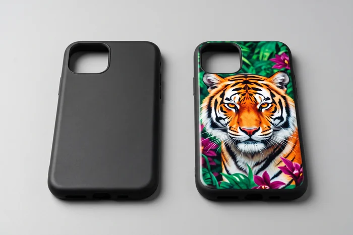 Photo phone case — illustrative render