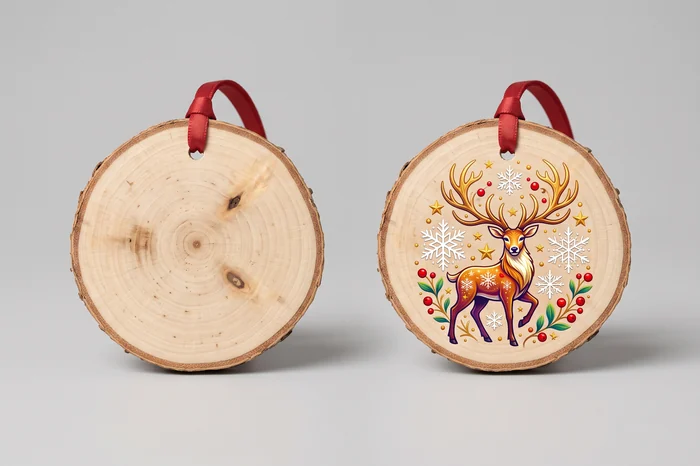 Decorazione in legno con il nome, da appendere — illustrazione di principio